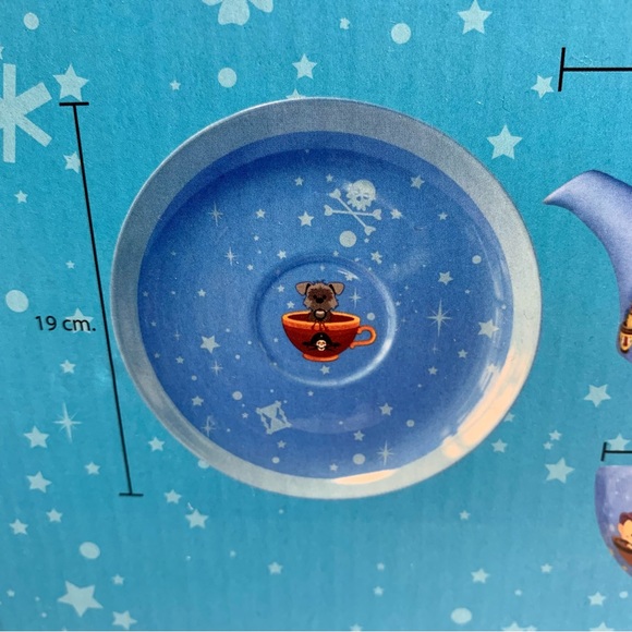 NWT. Disney teapot & saucer set with artwork by Disney artist Jerrod Maruyama. - Picture 7 of 9